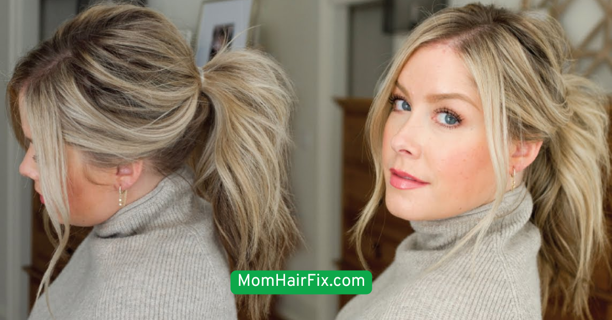 Textured Ponytail
