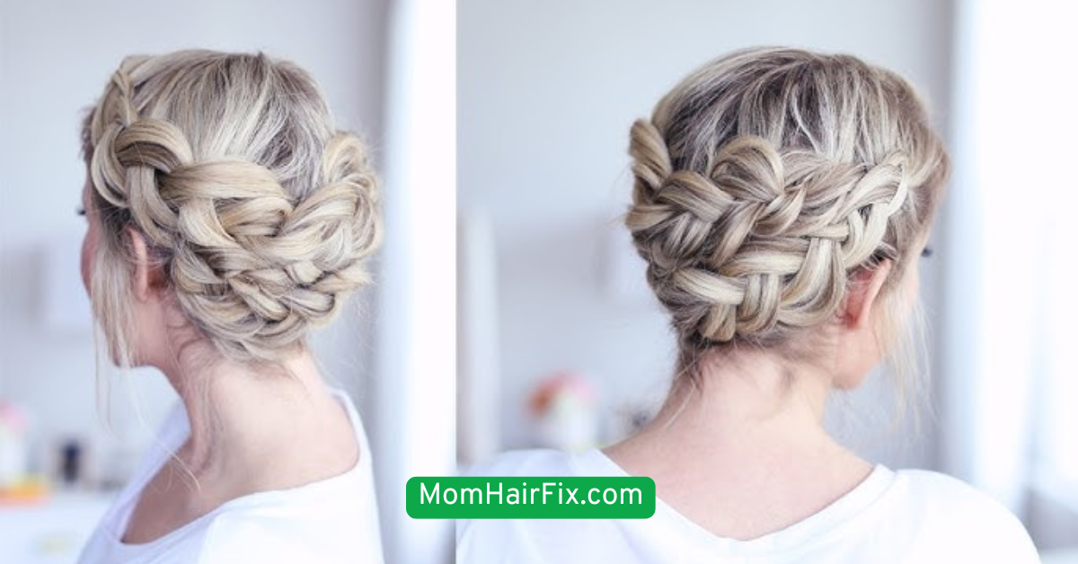  The Braided Crown Look