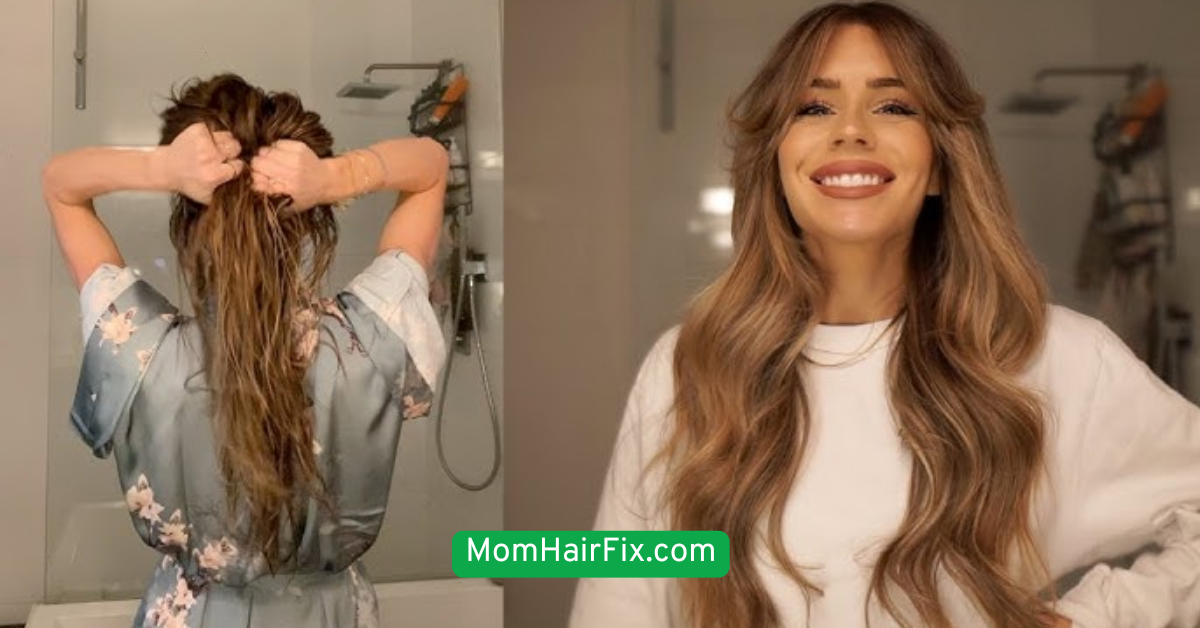 Curtain Bangs with Loose Waves