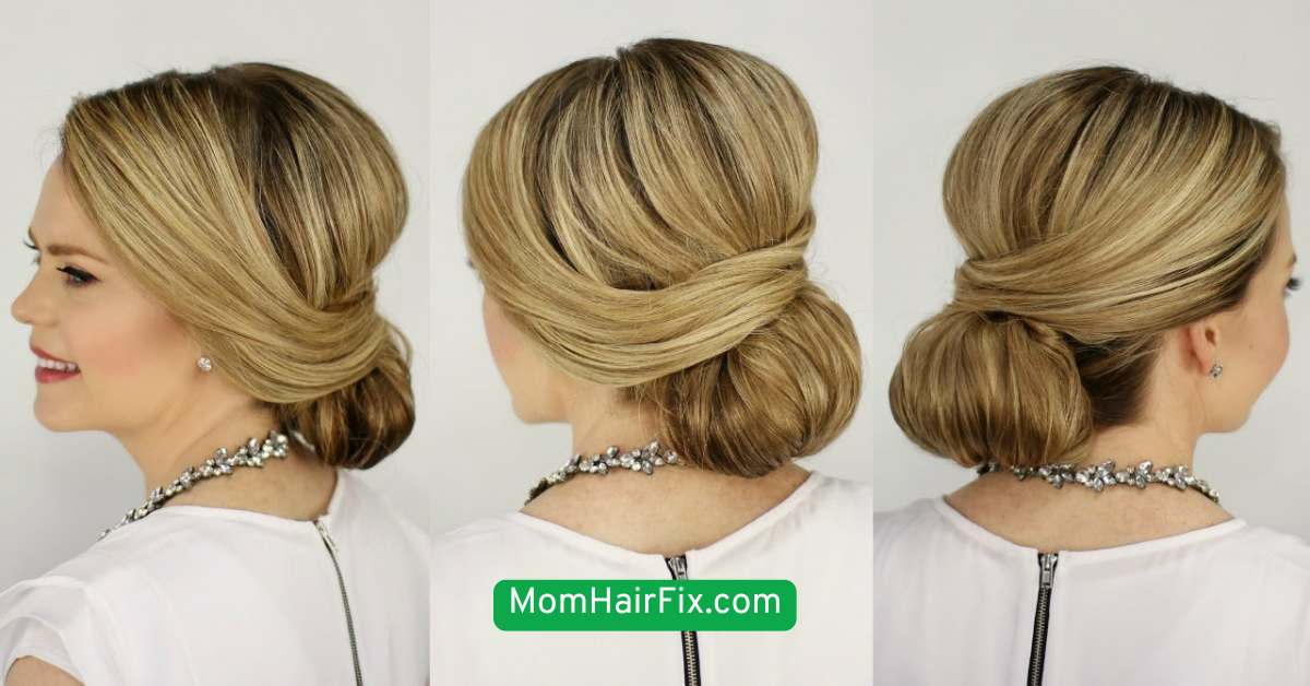 Rolled Low Chignon