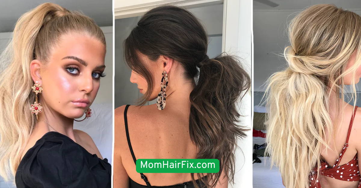 High Ponytail with Volume