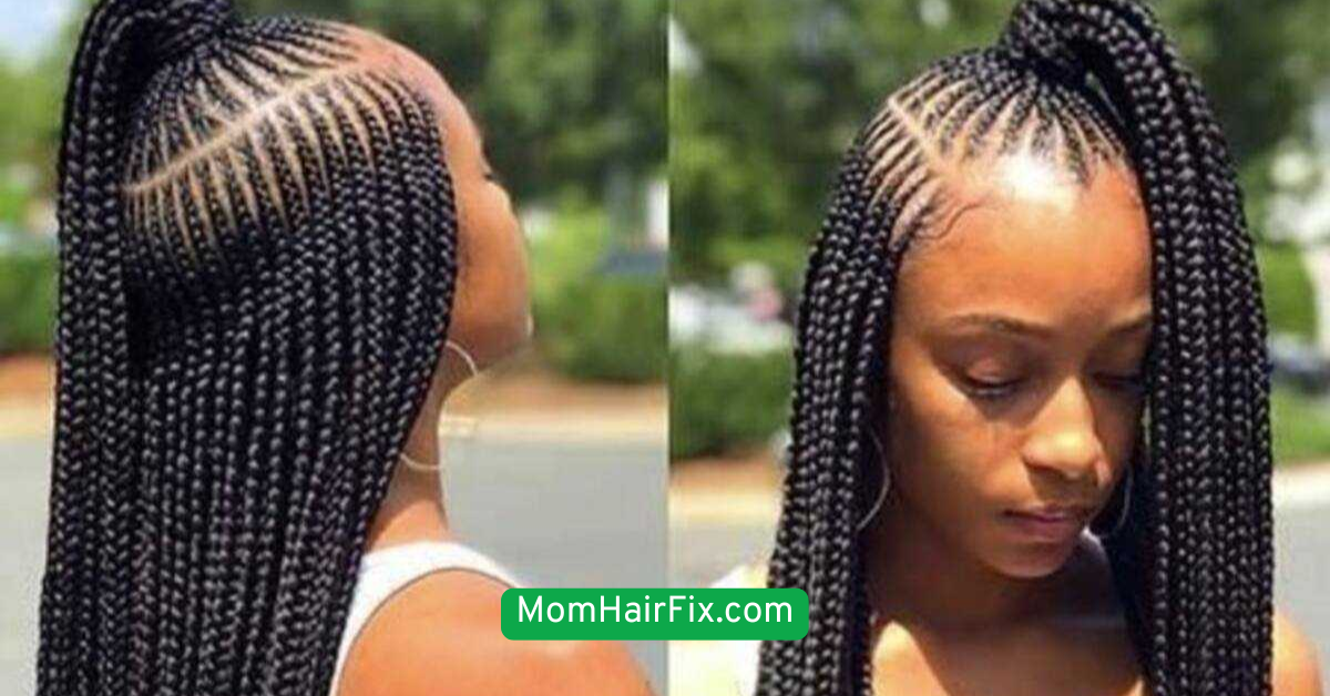 Mini Braids in Loose Hair