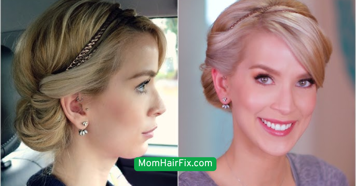  Side-Swept Waves with Headband