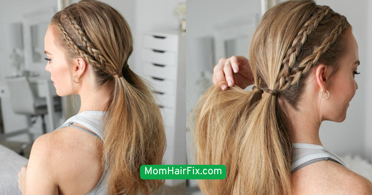 Dutch Braid Pigtails