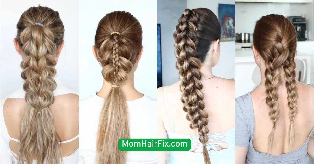  Lazy Day Braided Pigtails
