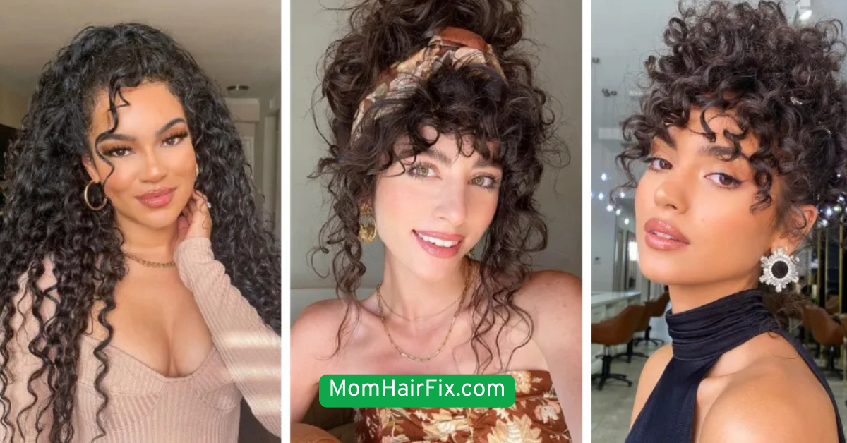 Pineapple Updo (for Curly Hair)