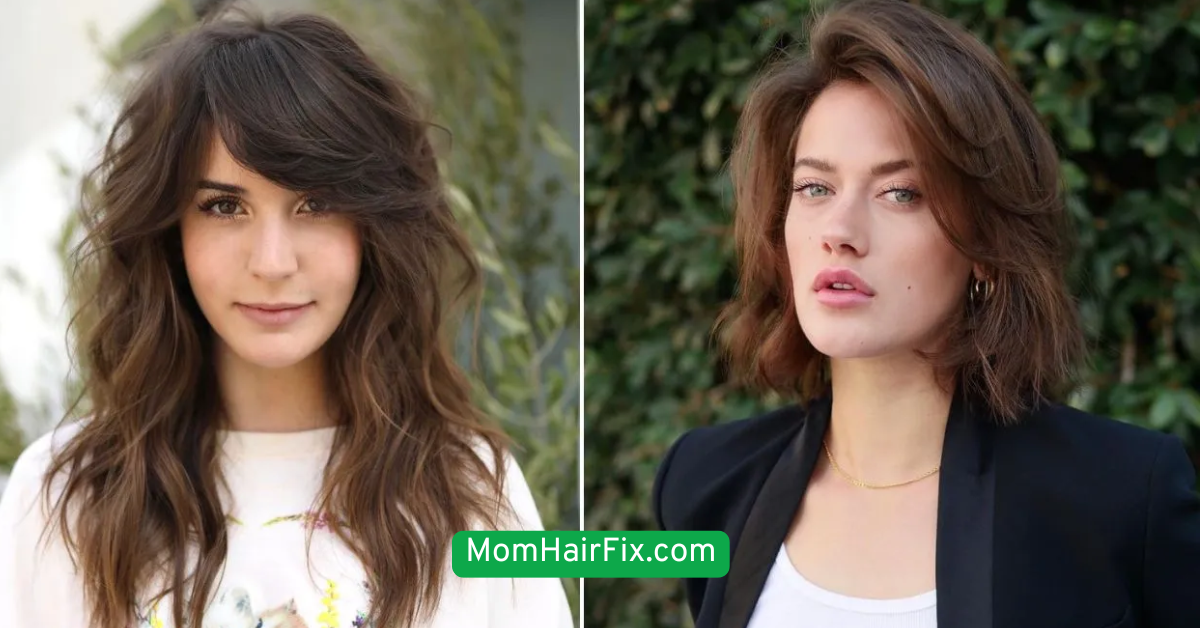 Side Swept Clip Look