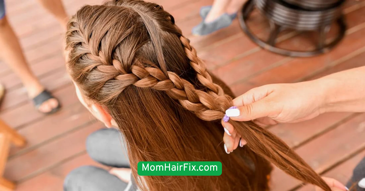 Twisted Low Ponytail
