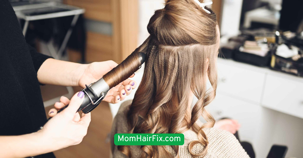 Lazy Curls with Flat Iron