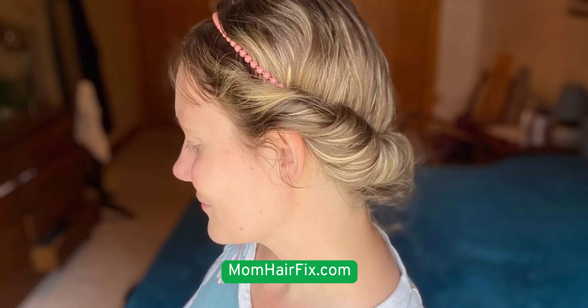  Rolled Headband Tuck