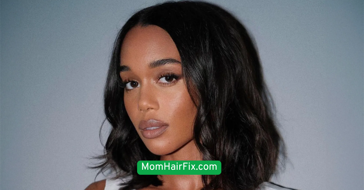 Textured Lob with a Side Part