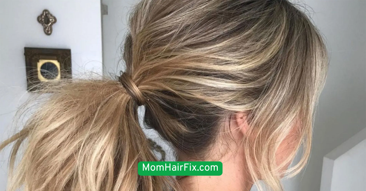 Tucked-In Ponytail