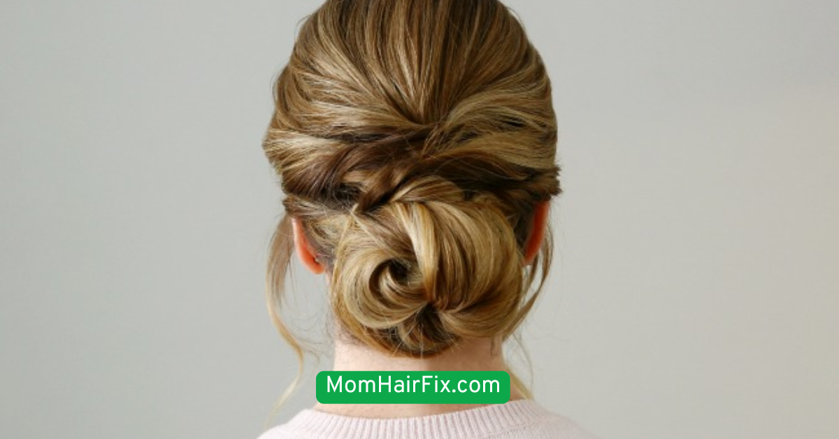  Twisted Low Bun