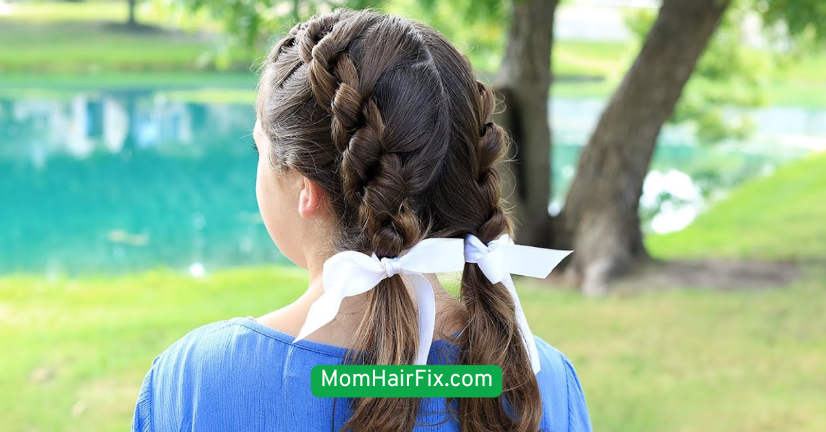 Double Knotted Ponytail
