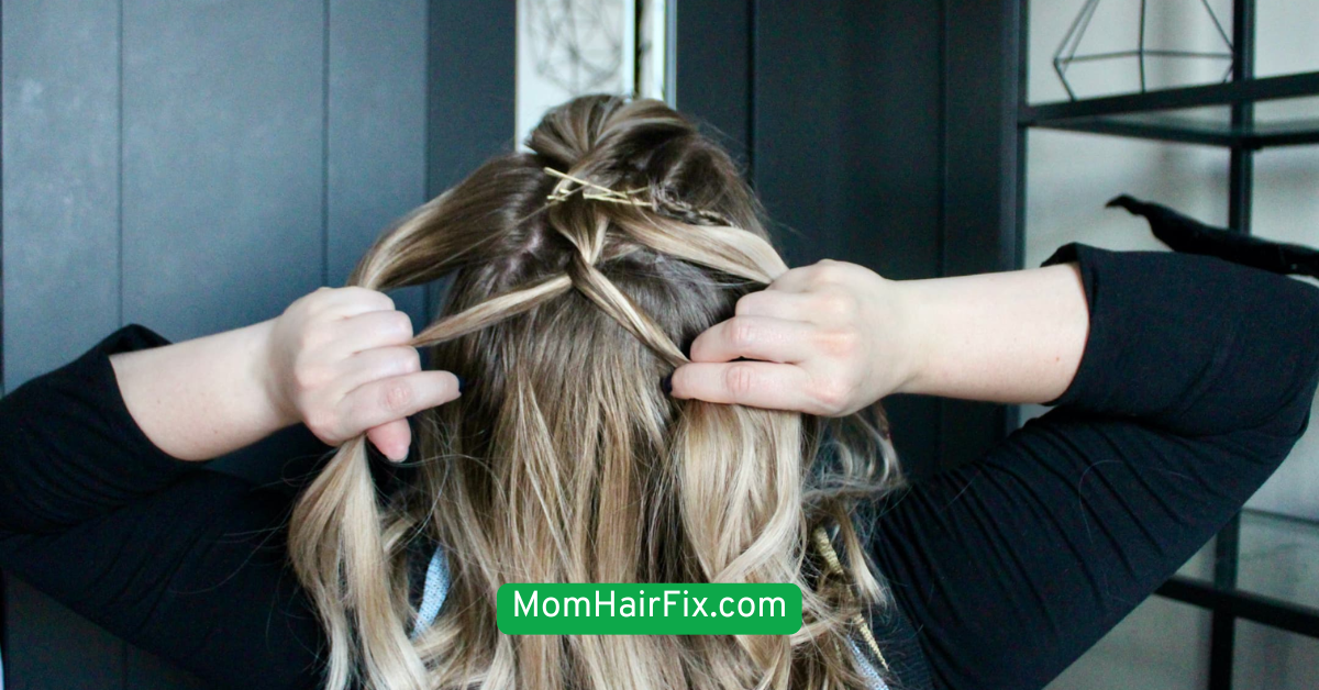 Messy French Braid