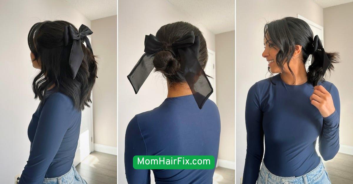 Sleek Low Ponytail