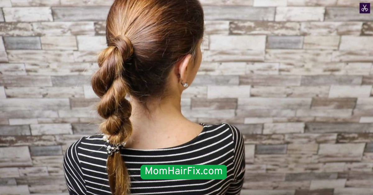  Classic Ponytail with a Twist
