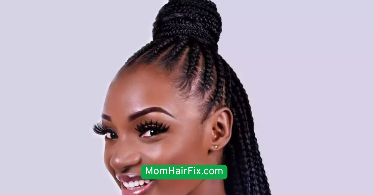 Low Ponytail with a Twist