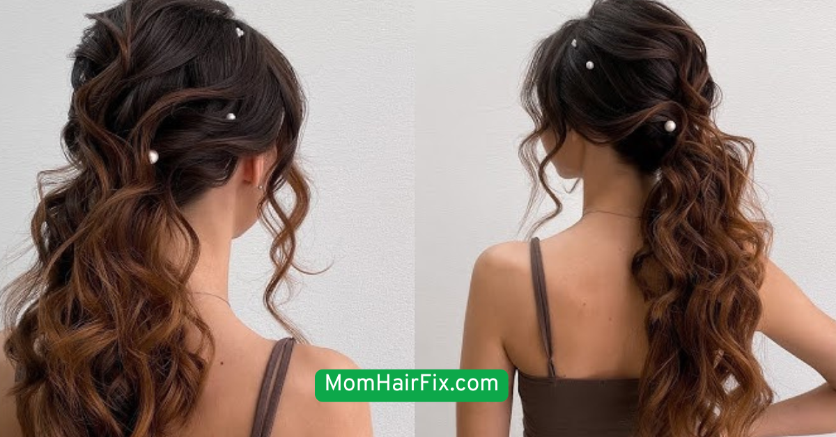  Low Textured Ponytail