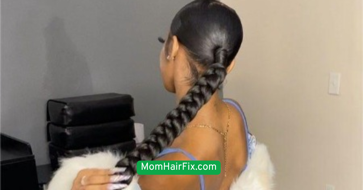 Sleek Low Ponytail