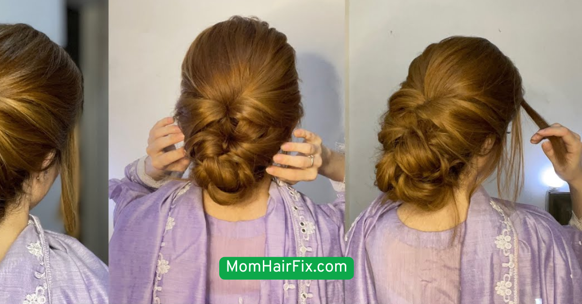 The 2-Minute Messy Bun for Short Hair