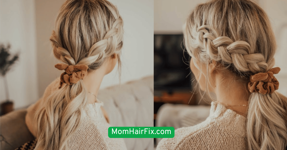 The Low Maintenance Ponytail