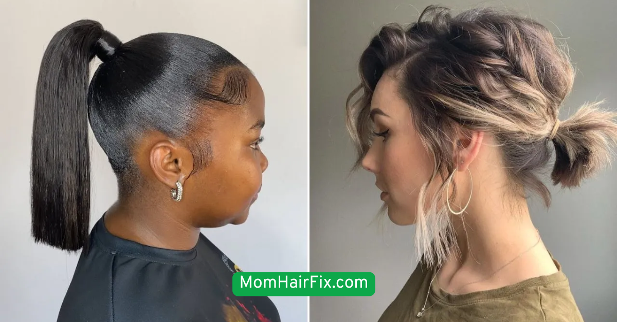 The Sleek Low Ponytail