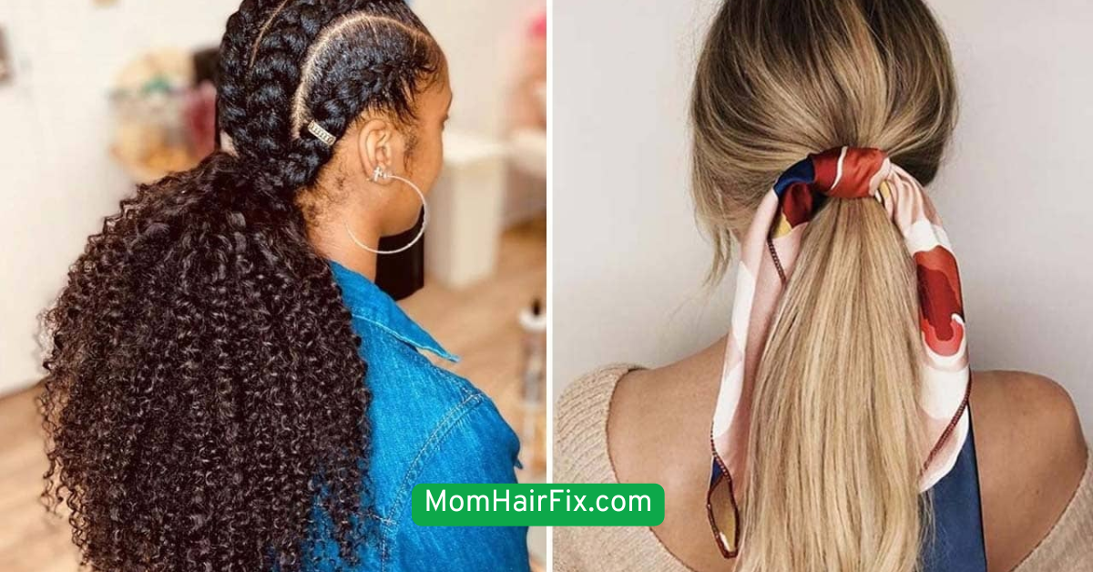  The Sleek Low Ponytail