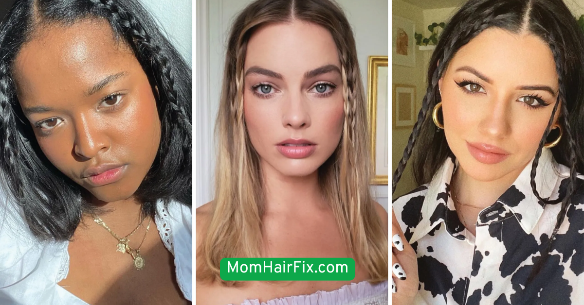 Mini Braids in Loose Hair