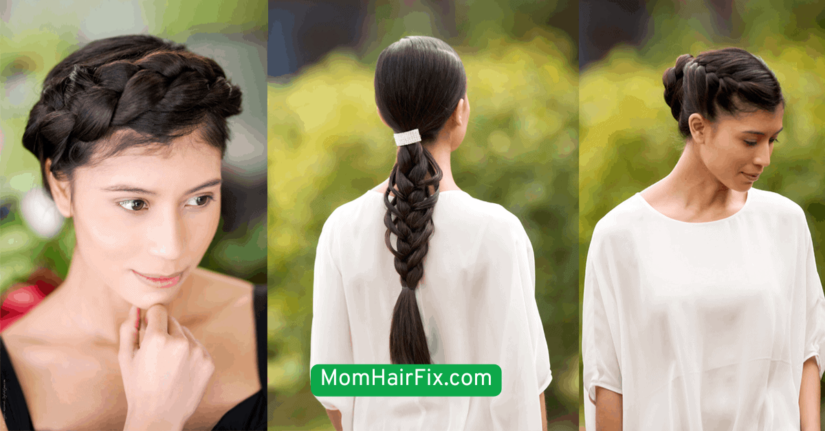 Rope Braid Ponytail