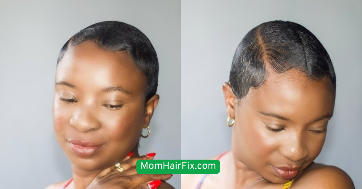 Short Hair Pixie Gelled Look