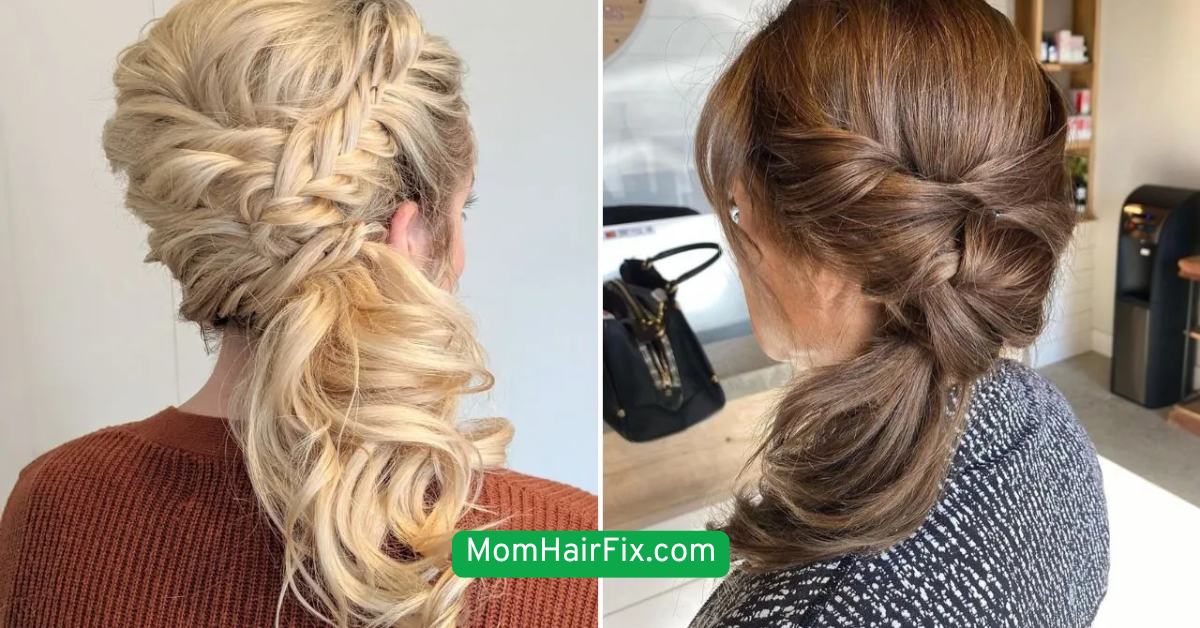 Side Pony with Ribbon
