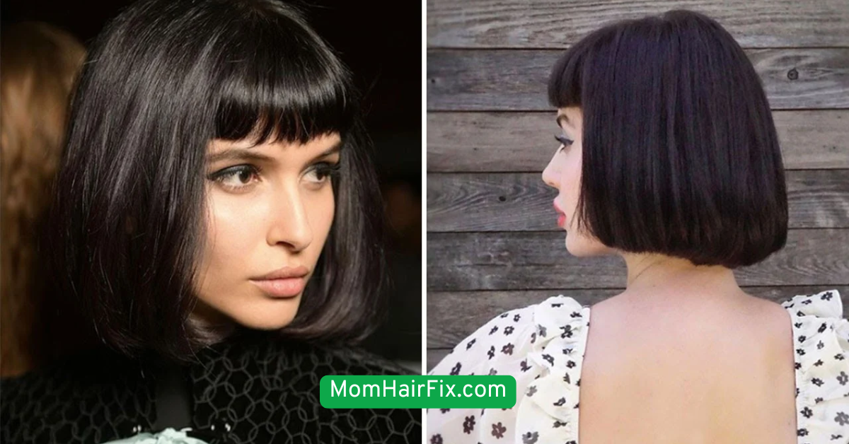 Blunt Bob with Bangs