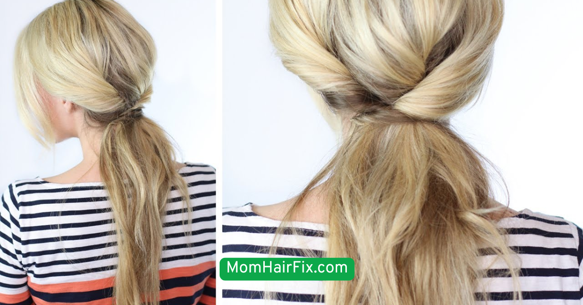 Classic Ponytail with a Twist
