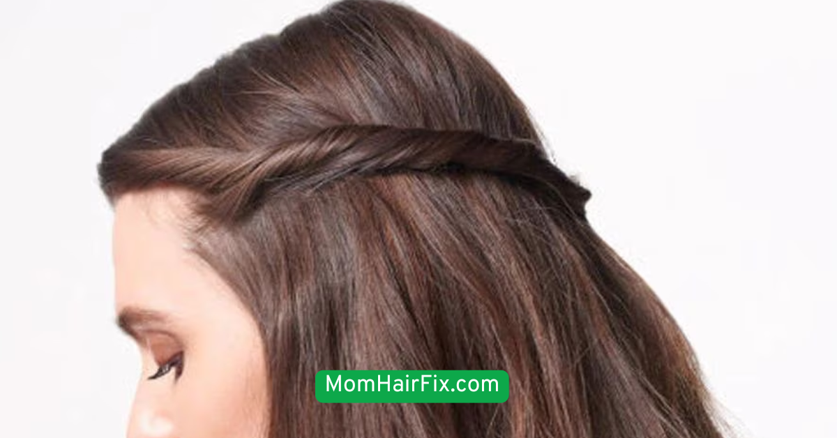  Half-Up, Half-Down Twist