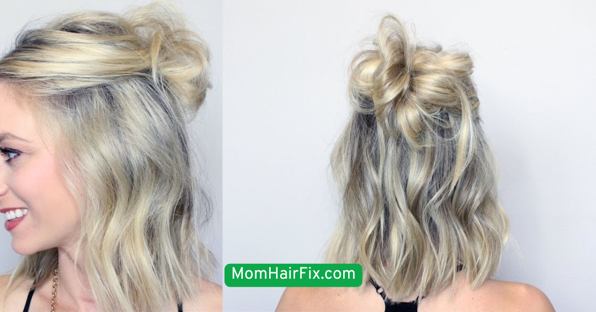  Half-Up Top Knot