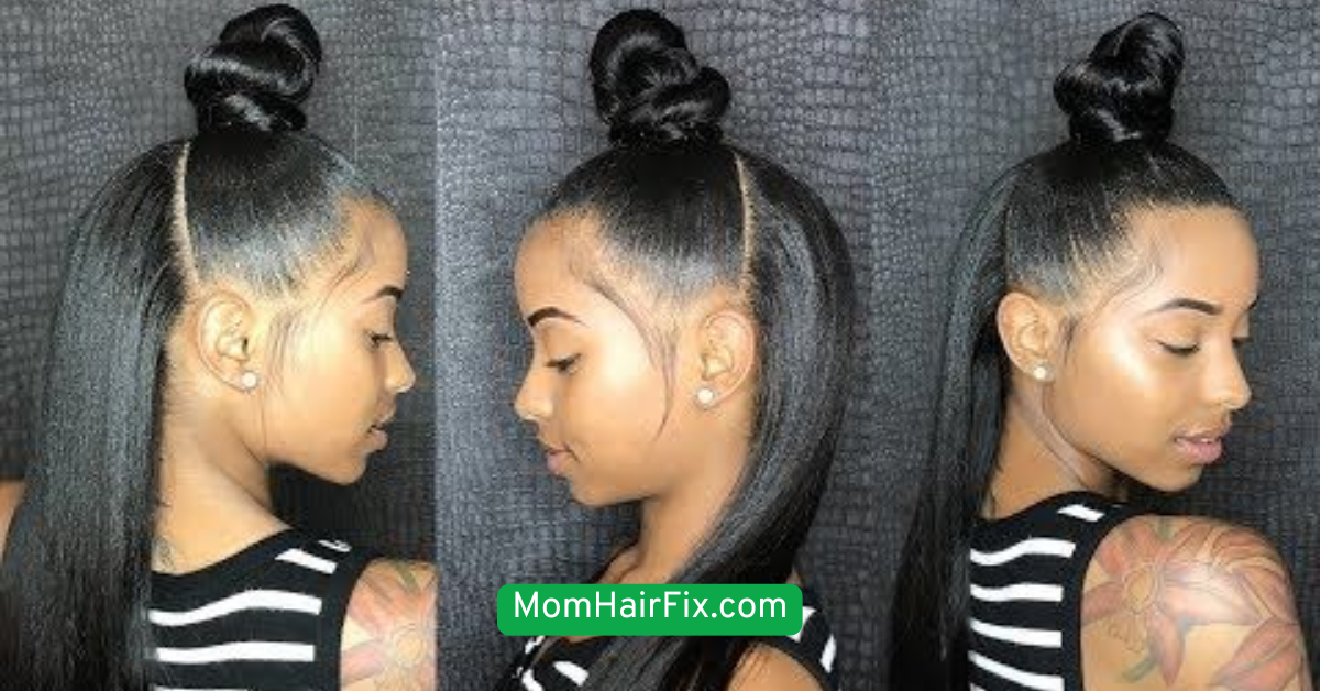  Half-Up Top Knot