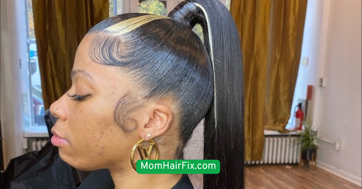  Sleek Low Ponytail