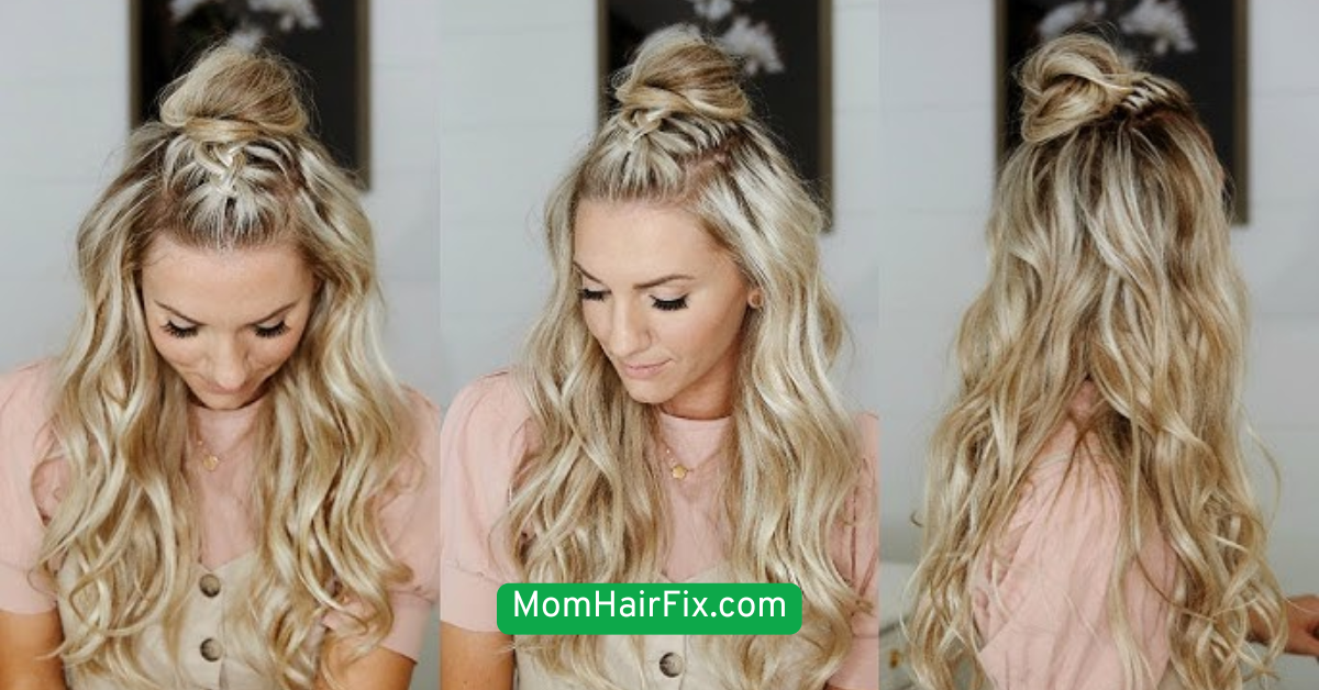 The Half-Up Top Knot