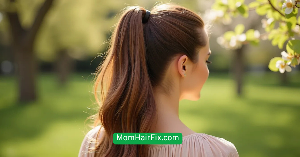  High Pony with Volume