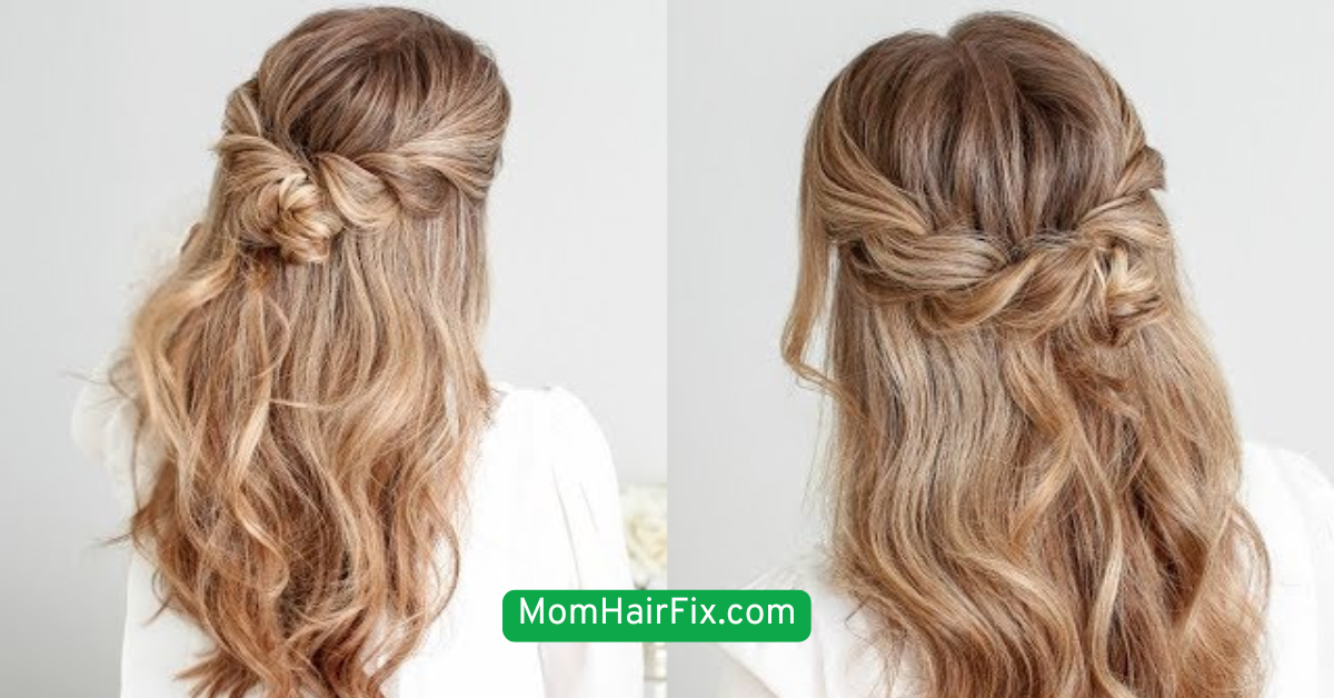 Half-Up, Half-Down Twist