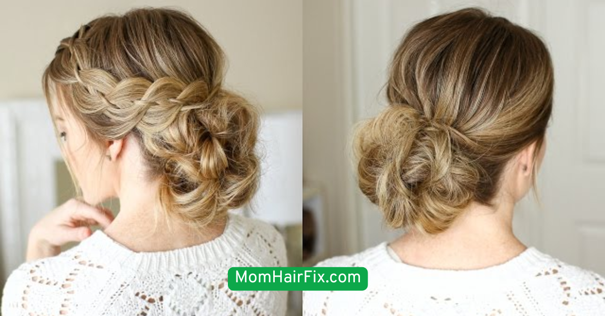 Low Braided Bun