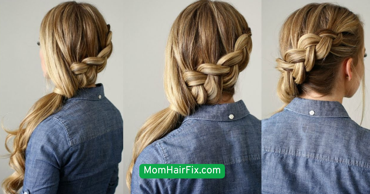 Side Braid Ponytail