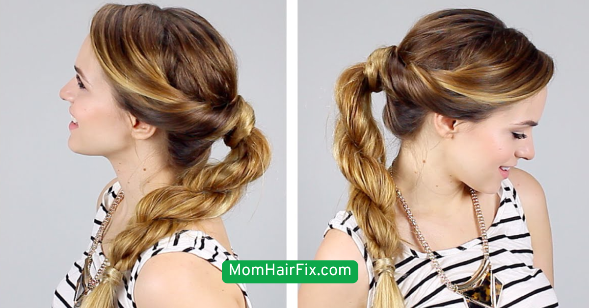  The Classic Ponytail With a Twist