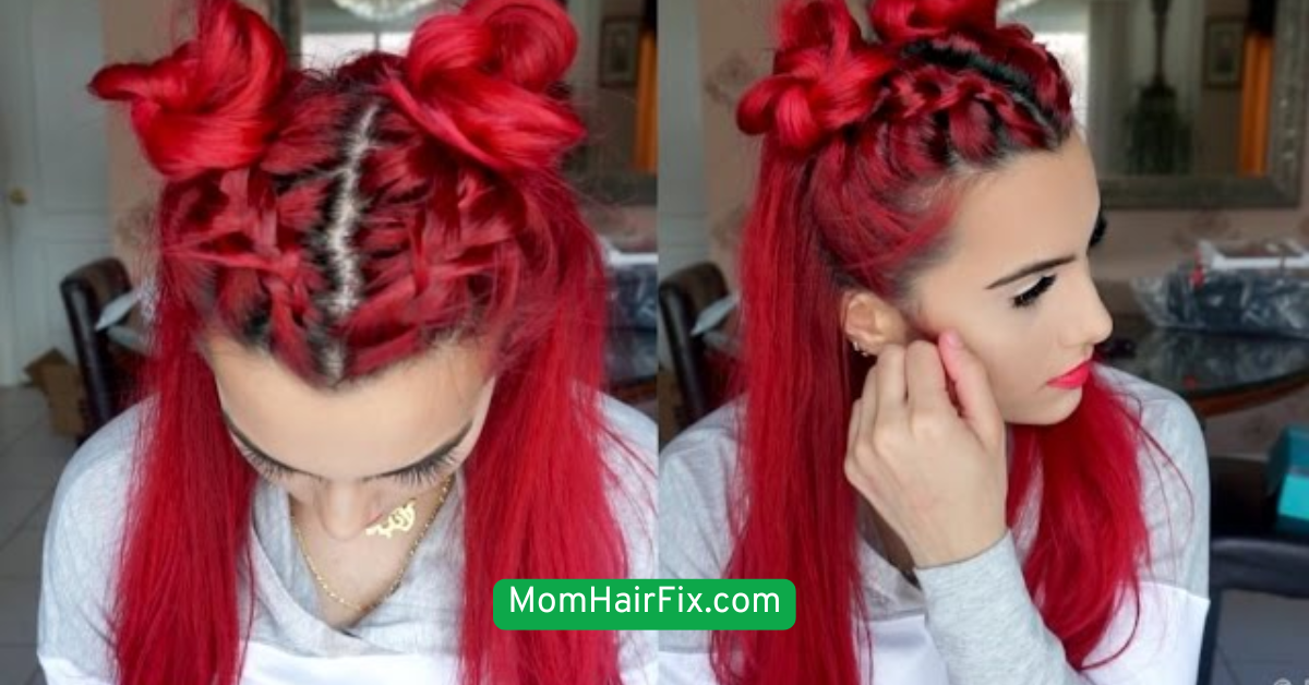  The Half-Up Top Knot