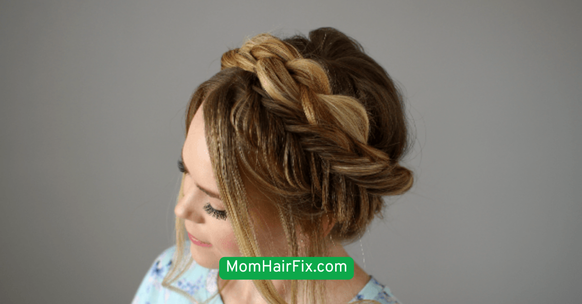  Braided Bang Crown