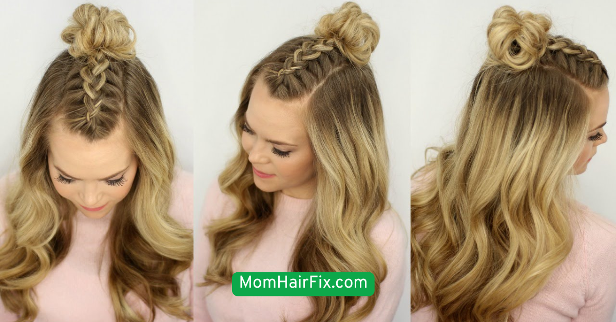  Half-Up Top Knot