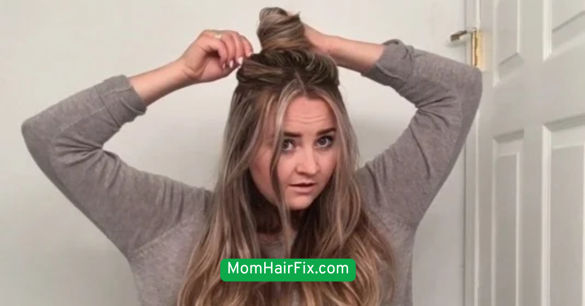 The Lazy Mom Bun