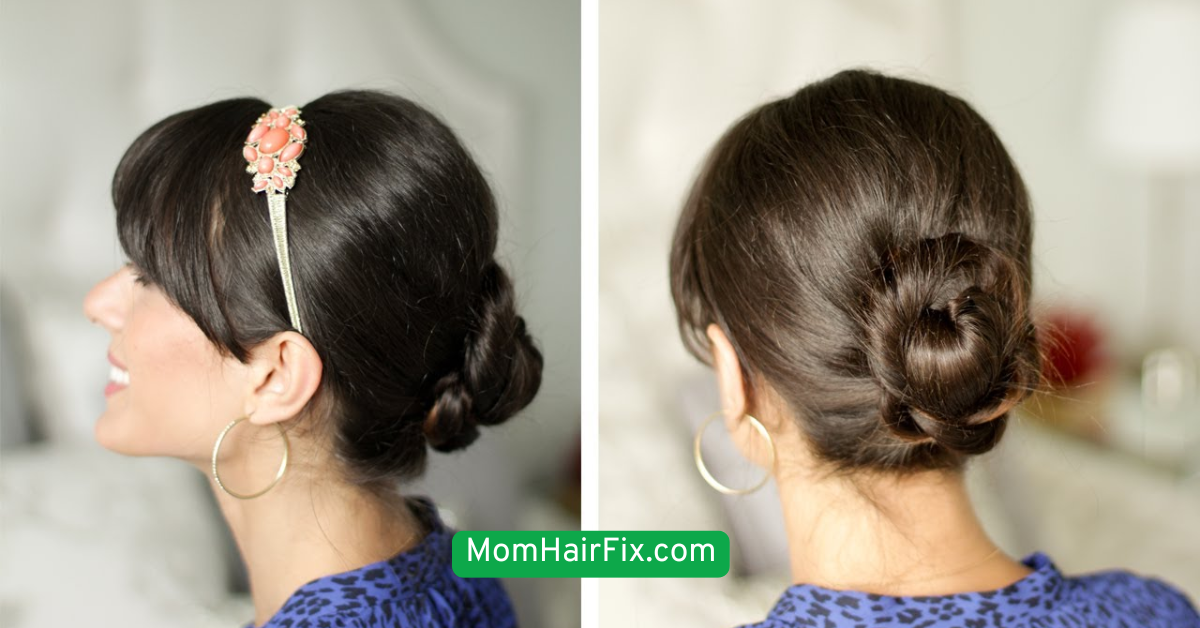  The Messy Mini Bun