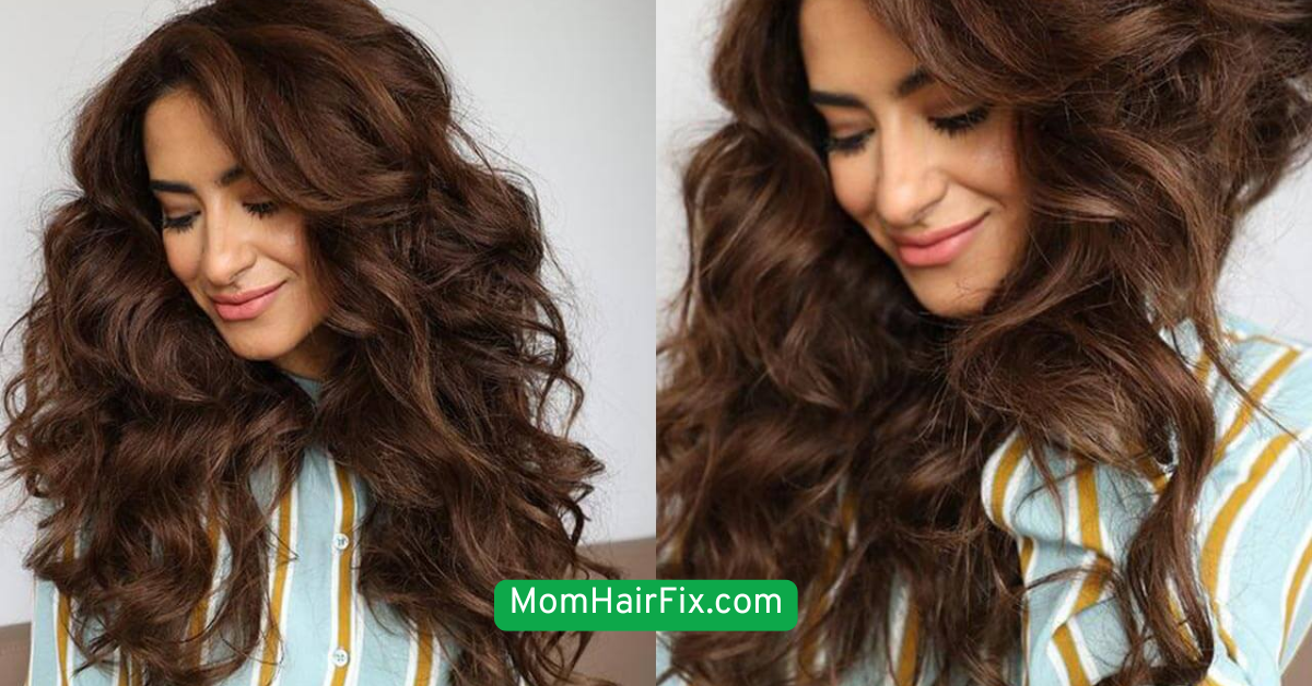  Curled Ends with Volume